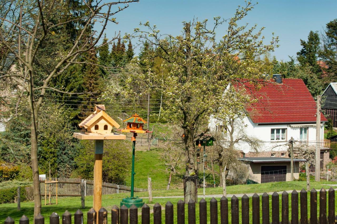 Dreiseitenhof Ferienwohnung Kuenzel Tharandt Exterior photo