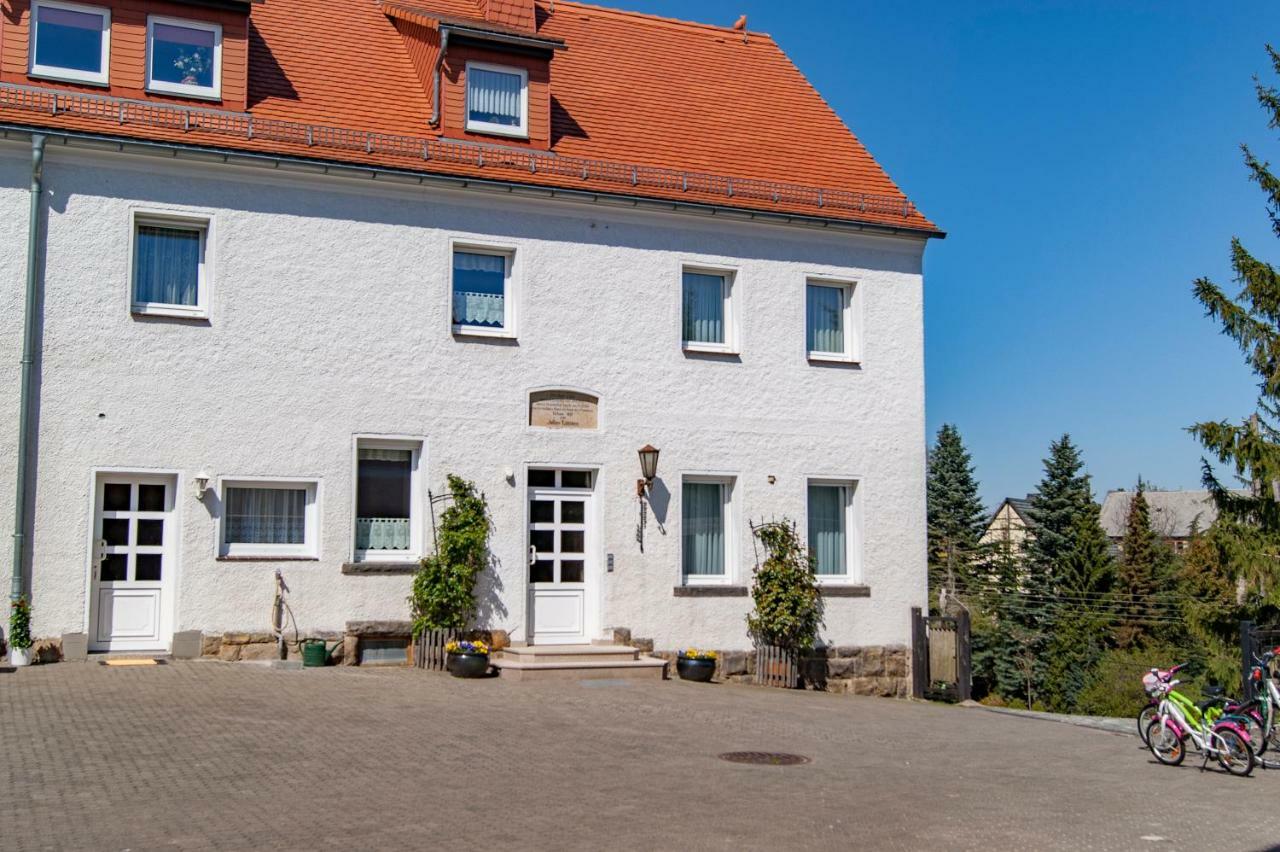 Dreiseitenhof Ferienwohnung Kuenzel Tharandt Exterior photo